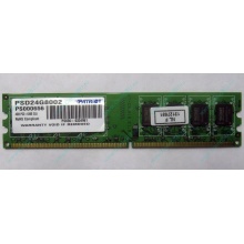 Модуль оперативной памяти 4Gb DDR2 Patriot PSD24G8002 pc-6400 (800MHz)  (Уссурийск)