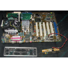 Материнская плата Asus P4PE (FireWire) с процессором Intel Pentium-4 2.4GHz s.478 и памятью 768Mb DDR1 Б/У (Уссурийск)
