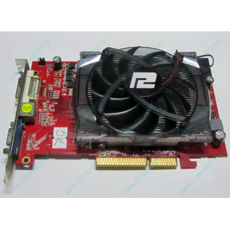 Б/У видеокарта 1Gb ATI Radeon HD4670 AGP PowerColor R73KG 1GBK3-P (Уссурийск)