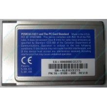 Сетевая карта 3COM Etherlink III 3C589D-TP (PCMCIA) без LAN кабеля (без хвоста) - Уссурийск